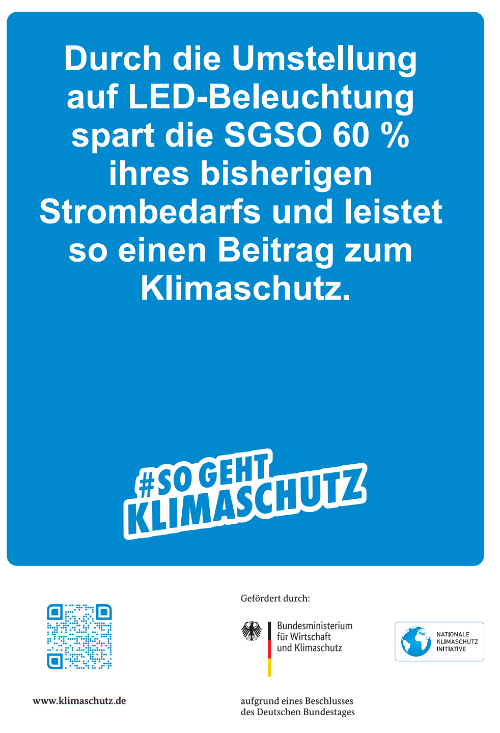 NKI Schild SGSO A3 hoch Aushang